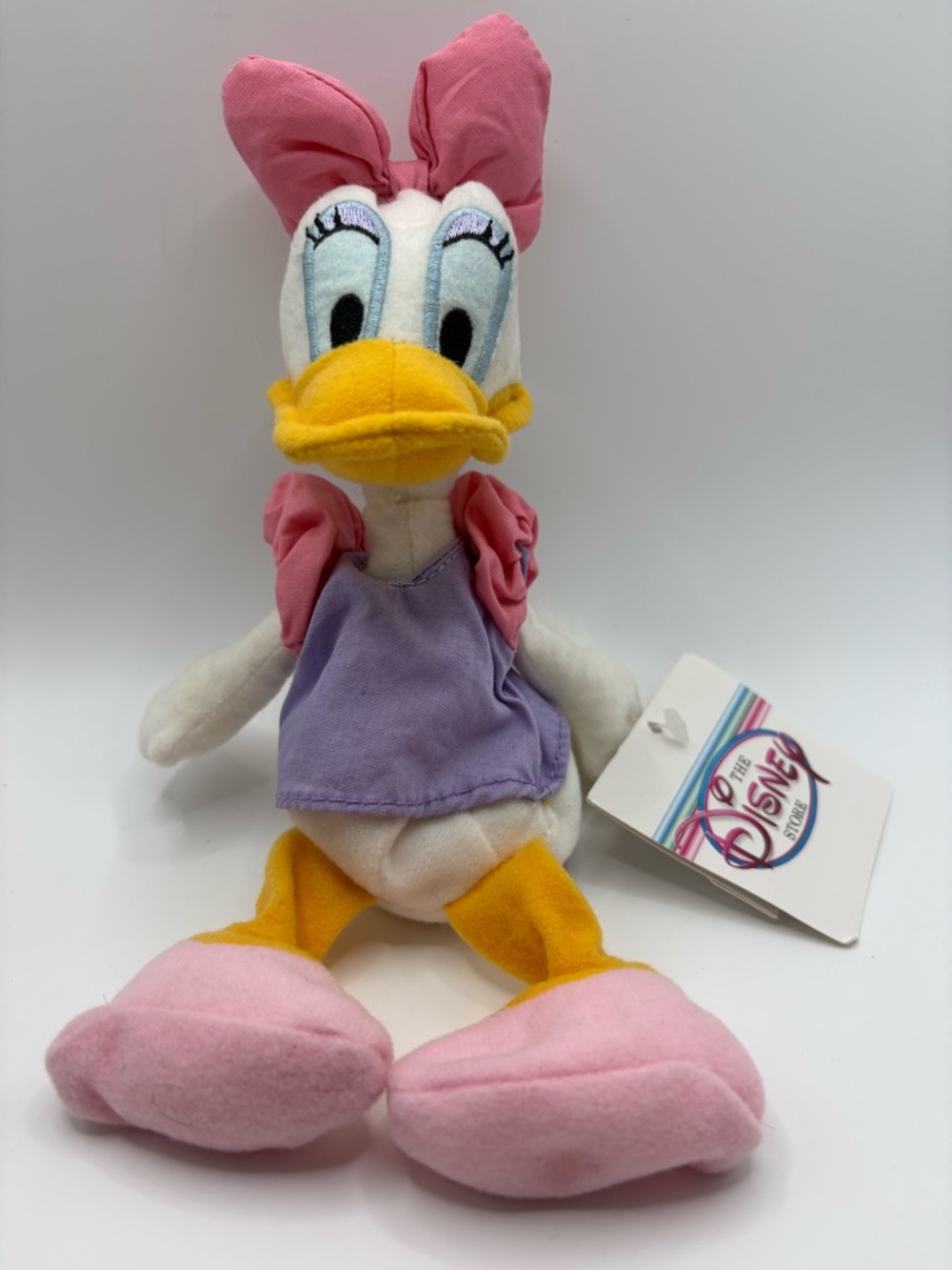Vintage Disney Daisy Duck Plush Toy - Pink & Purple